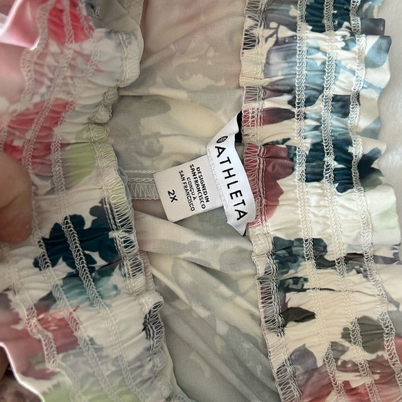 Athleta floral capris - Picture 3 of 7